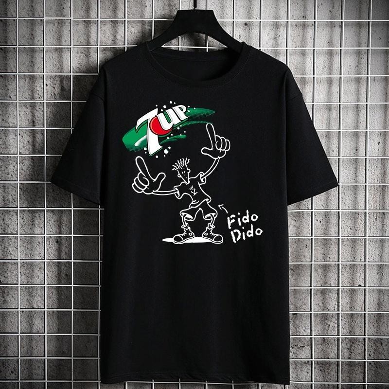 Dso Pepsi 7Up Fido Dido It S Cool Retro Men T เสื้อ baju อื่นๆ baju fasion tee