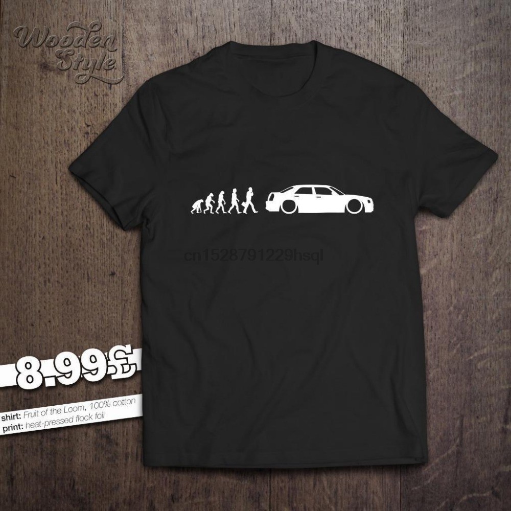 ขายร้อนใหม่ผู้ชายเสื้อยืด EVOLUTION des Mannes CHRYSLER 300c เสื้อยืด 2.7 3.5 L 5.7 HEMI 6.1 SRT V8 