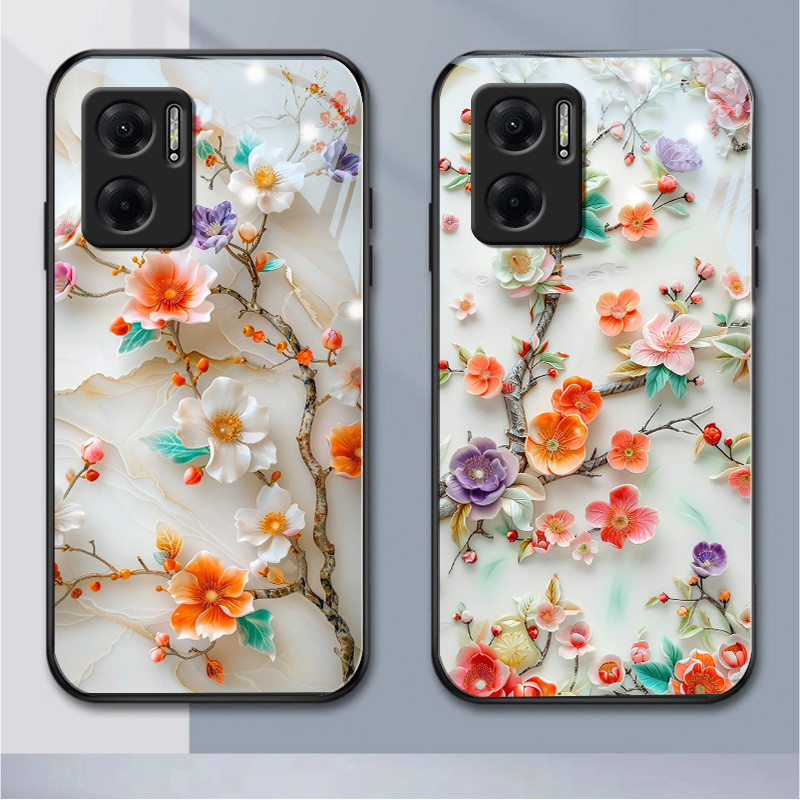 หรูหราxiaomiredmiแก้วเคสโทรศัพท์redmi10 Note11E 10c 12c 5plus 6a 6pro 7 7a 8a 9a 9C 10A Note9 9t K20