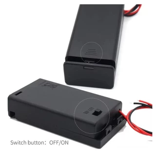 2/3/4/8 Slot AAA / AA Battery Holder ON/Off Switch and 9V รางถ่าน ที่ใส่ถ่าน จัดส่งจากไทย ส่งไวมาก