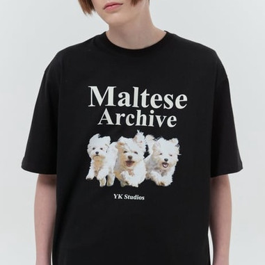 [WAIKEI] Maltese Archive T-shirt 100% Genuine