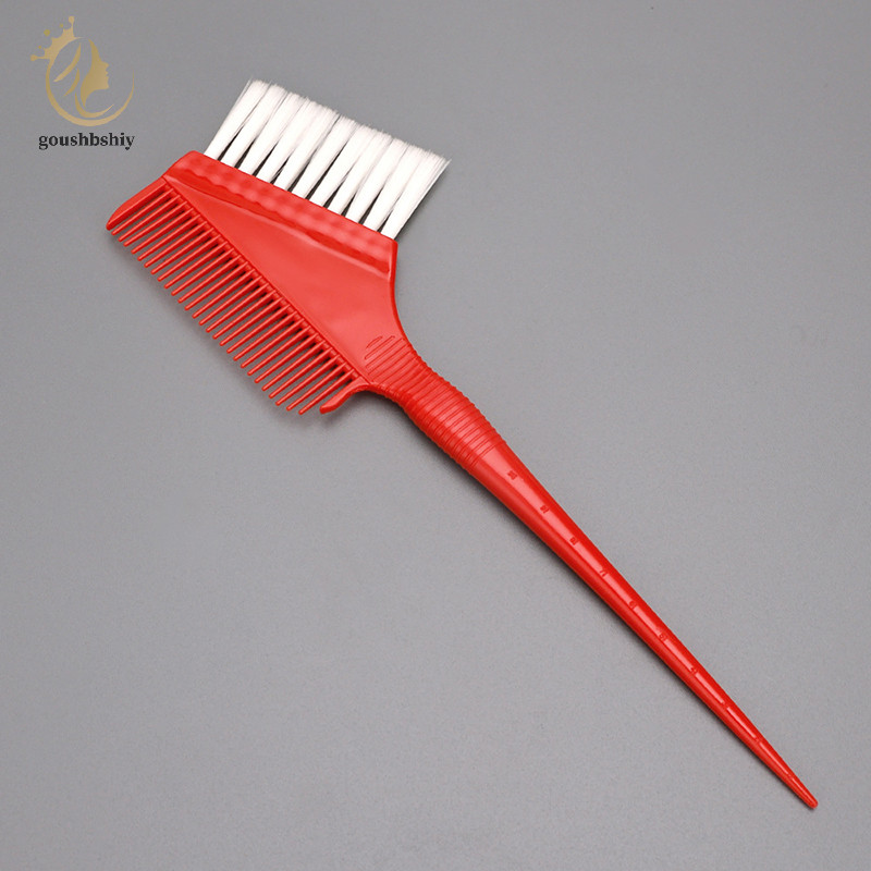 [goushbshiy] แปรงทาสีผมหวี Salon Hair Tint Dying เครื่องมือแปรงย้อมผมตัดผม Hairdressing อุปกรณ์จัดแต่งทรงผม TH