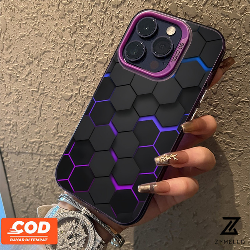 Case สำหรับ OPPO A18 A17 A79 A38 A57 a77s A58 A78 A98 A76 A7 A15 A9 2020 A5 2020 A16 A93 A94 a17k หรูหรา Cube กันกระแทกโทรศัพท์ Case