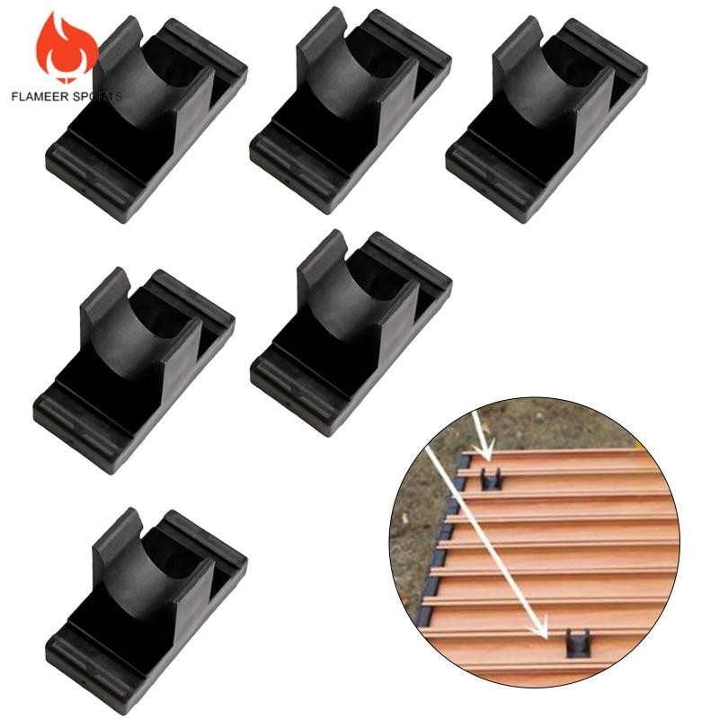 [Lzdzlx1] 6 ชิ้น Camping Wagon การ์ดหัวเข็มขัดน้ําหนักเบาสิ่งที่แนบมา Garden รถเข็นหัวเข็มขัดสําหรับเดินป่าเดินทาง