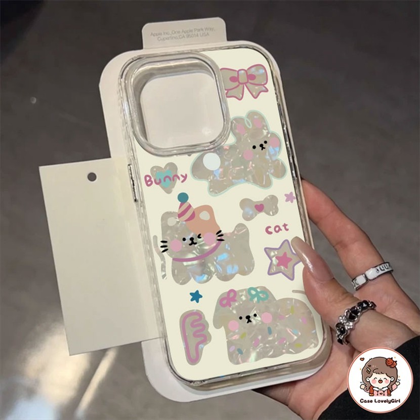ส่งจากไทย ลูกสุนัขน่ารักกลวง เคส iPhone 15 11 13 14pro max เคส XR 12 13pro พสัส 7P 8P Xs Max Shell Case