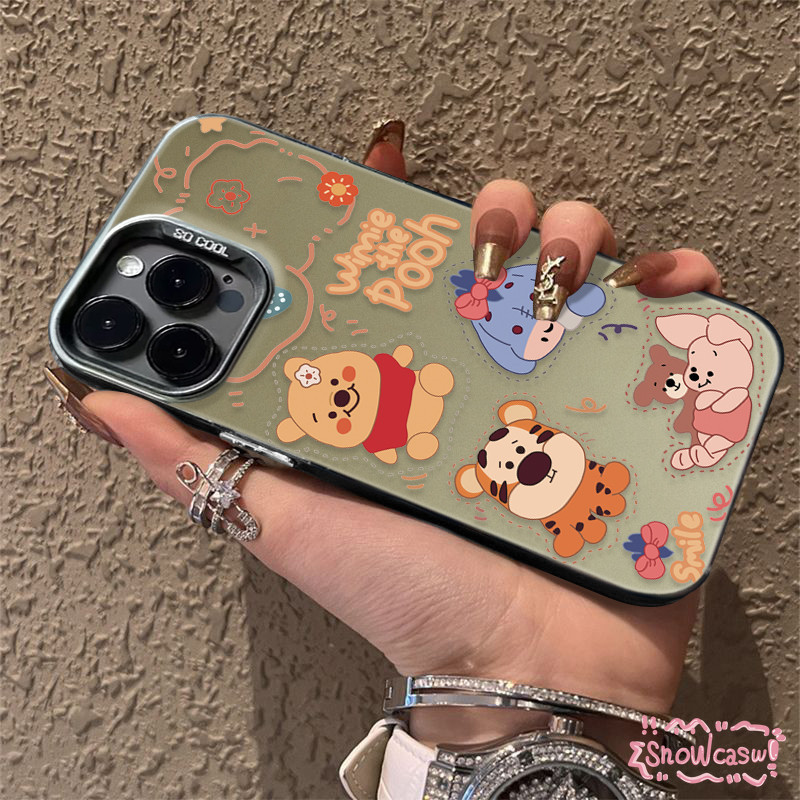 วินนี่เดอะพูห์สุดน่ารัก เคสOPPO A5s A57 A38 A12 A15 A16 A17 A18 A55 A3s A58 A78 A17K A54 A31 A77 A76 A74 A7 A53
