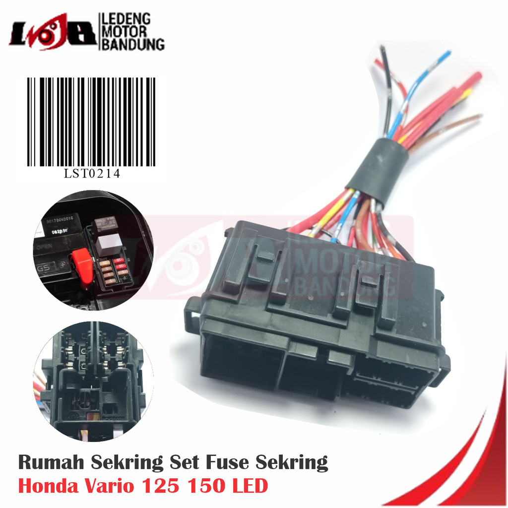 ชุดกล่องฟิวส์ Honda Vario 125 150 LED EsP Fuse