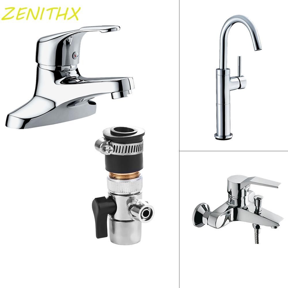 Zenithx Tube Connector เครื่องกรองน้ํา 9.5 มม.เครื่องกรองน้ําอุปกรณ์เสริม 3/8 Faucet ฟิตติ้งอะแดปเตอร์