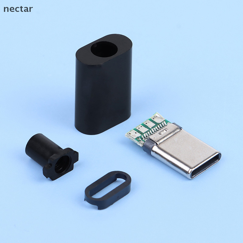 Tar 2 ชุด Type-C Mirco USB 3.1 High Current Fast Charging Connector ปลั๊กชาย N