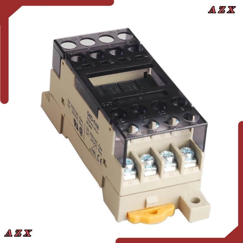 ใน กทม omron G6D-F4B DC24V Terminal ซ็อกเก็ตรีเลย์24VDC 5A W/(4Pcs) G6D-1A-ASI-24VDC 5VDC 12vdc G6d-