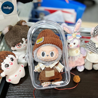 กระเป๋าตุ๊กตาไวนิล ถุงกันเปื้อนลาบูบู้ กระเป๋า ตุ๊กตา ซองใสใ…