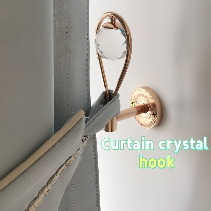 แนะนำ ผ้าม่าน ผ้าม่านคริสตัลตะขอและตะขอโลหะผสม, ตะขอติดผนัง, ตะขอเพดาน, อุปกรณ์เสริมผ้าม่าน, ตะขอแขวนผ้าม่านแบบเจาะรู ราคาพิเศษ มีเก็บเงินปลายทาง