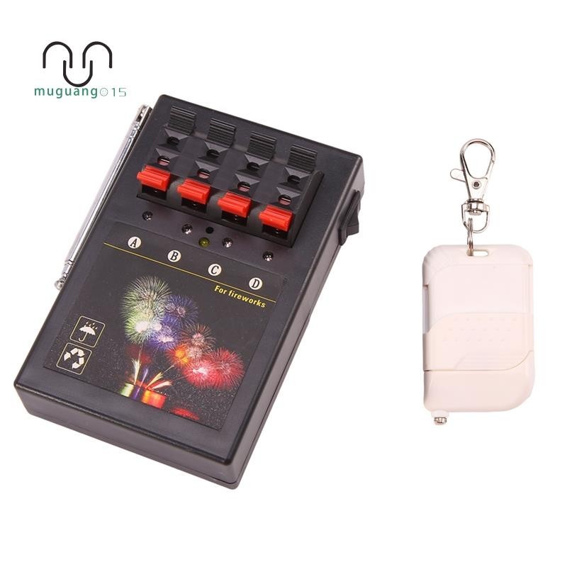 🔥Firework Firing System 4CH สมาร์ทไร้สายระยะไกลความปลอดภัย Igniter Electroni Wire