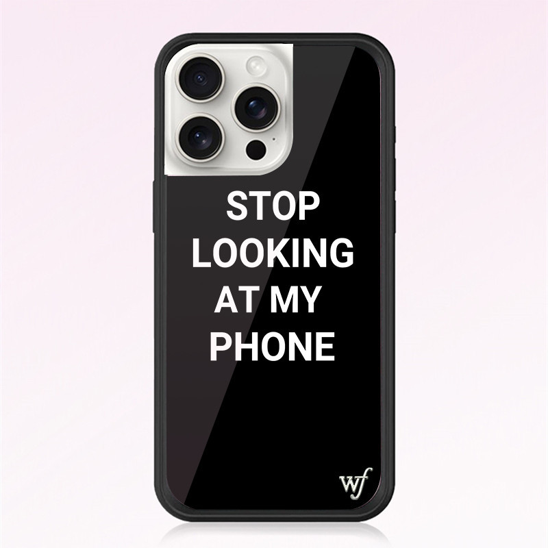 ดอกไม้ป่าภาษาอังกฤษหยุดเคสโทรศัพท์สําหรับiphone 12 13 14 15 16 Pro Max 14 15 16 PlusซิลิโคนAnti-FallingกันกระแทกปกหลังWFปลอก