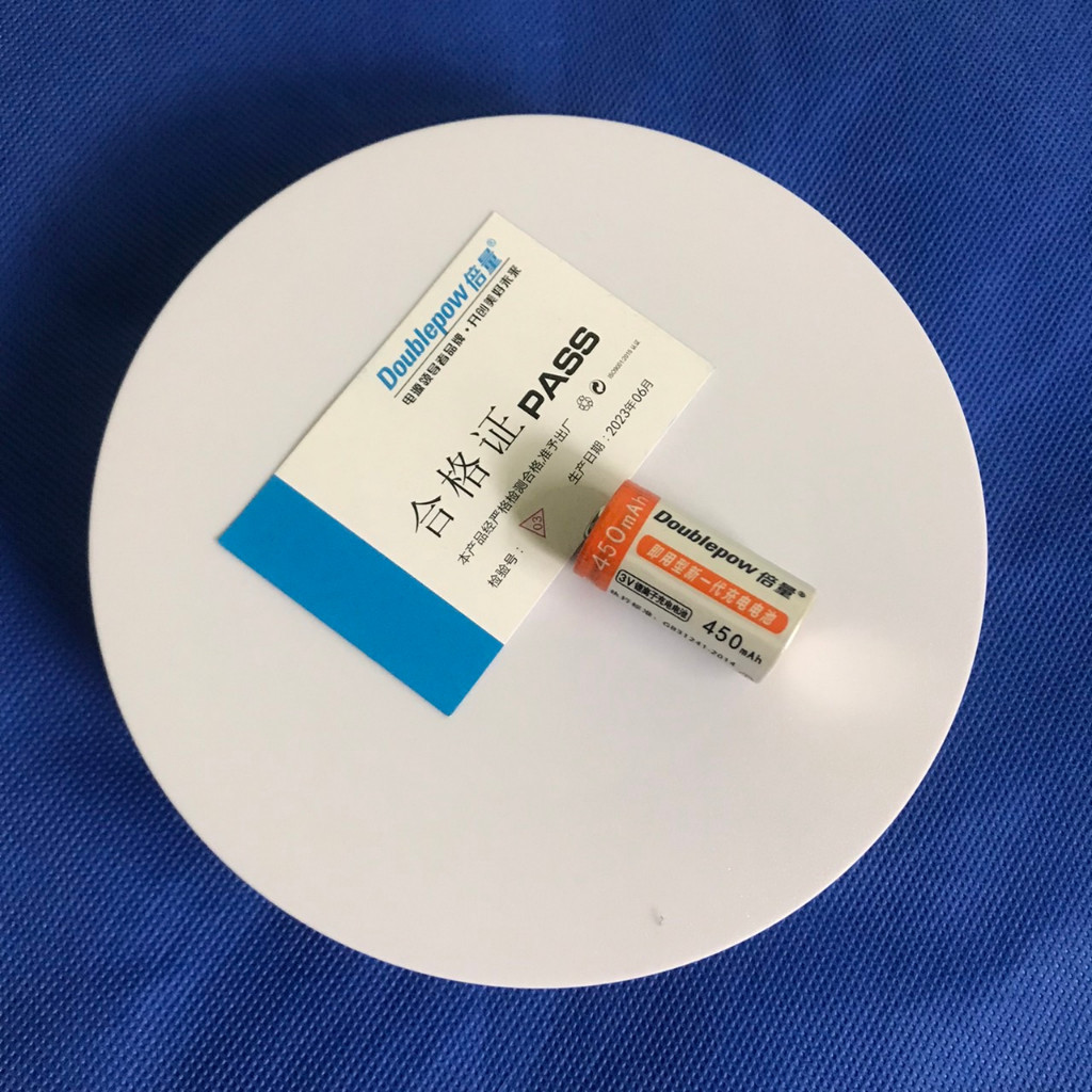 รุ่นชาร์จ ถ่านชาร์จ CR123A Li-ion ขนาด 3.2V 450mAh (ต่อก้อน)