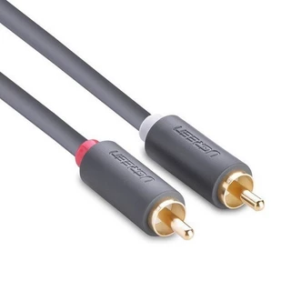 UGREEN รุ่น AV104 2 RCA to 2 RCA สายสัญญาณเสียง Stereo Audio Cable สายยาว 1-2 เมตร