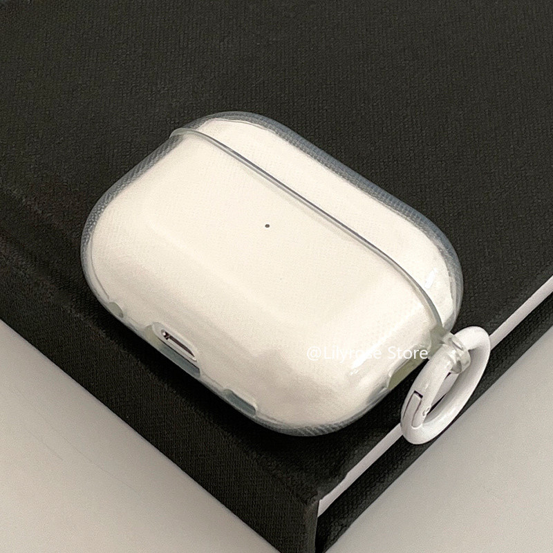 โปร่งใสใหม่ AirPods 4 [2024] เคสสําหรับ AirPods Pro2 AirPods 4 3 2 1 Protector Apple หูฟังไร้สายชุดหูฟังปลอก TPU