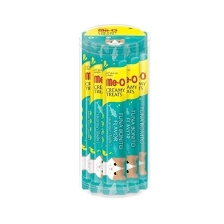[แบ่ง 12ซอง] Me-O Creamy Treats ขนมแมวเลียมีโอ ไม่เติมเกลือ