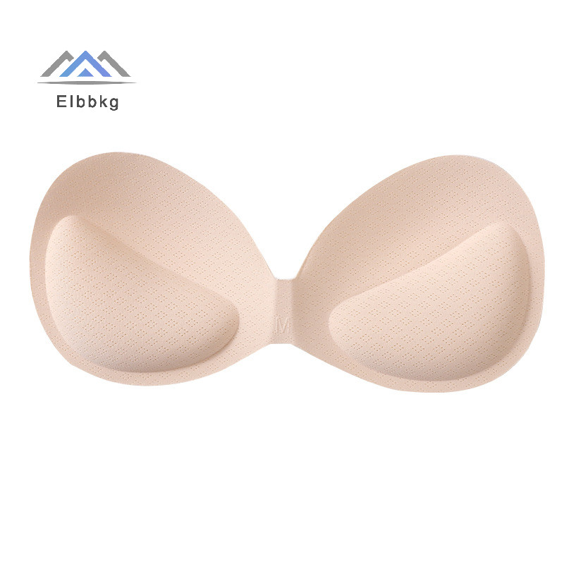 Eibbkg ฟองน้ําหนา Bra Pads Push Up Breast ที่ถอดออกได้ Bra อุปกรณ์เสริมสําหรับชุดว่ายน้ําบิกินี่ Padding แผ่นที่มองไม่เห็นขาย