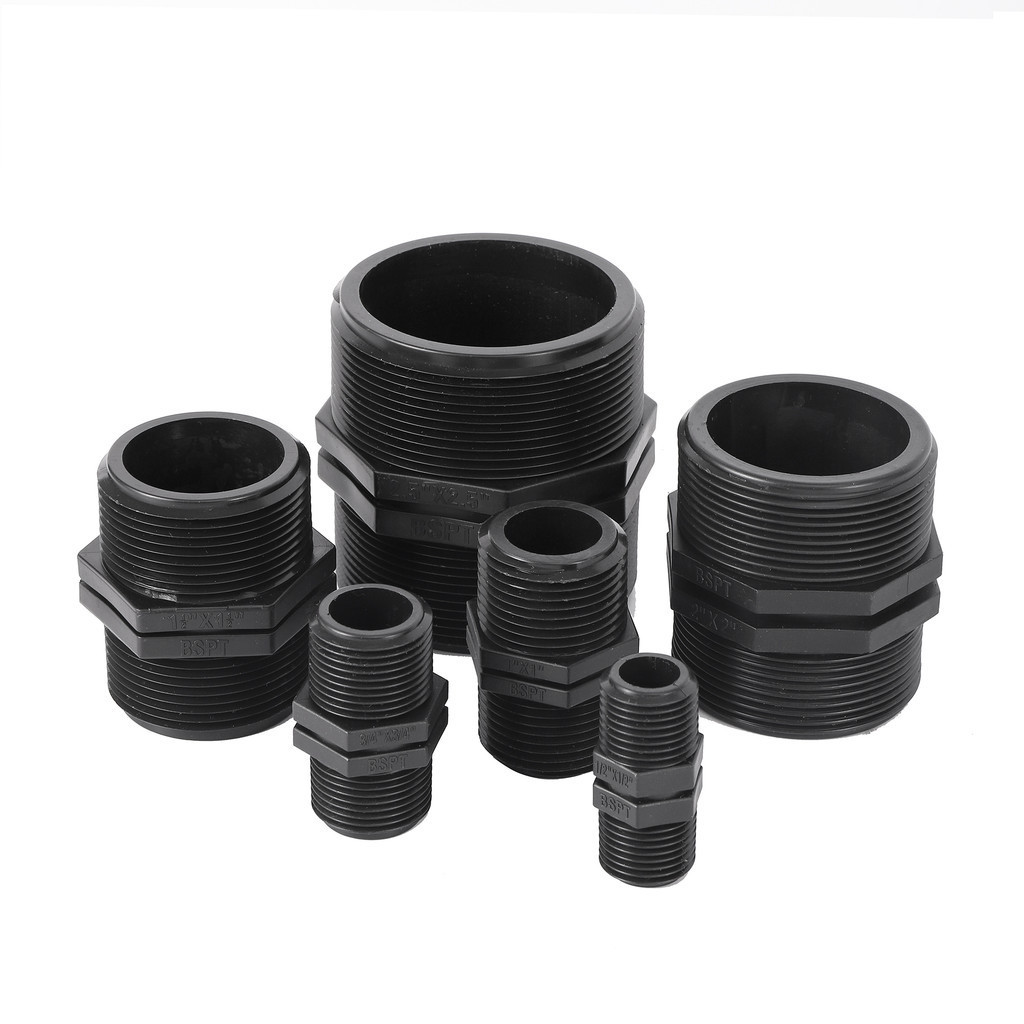 1/2 "3/4" 1" 1.5" 2"BSP ด้ายชาย Equal อะแดปเตอร์สวนชลประทาน Connector Aquarium Fitting