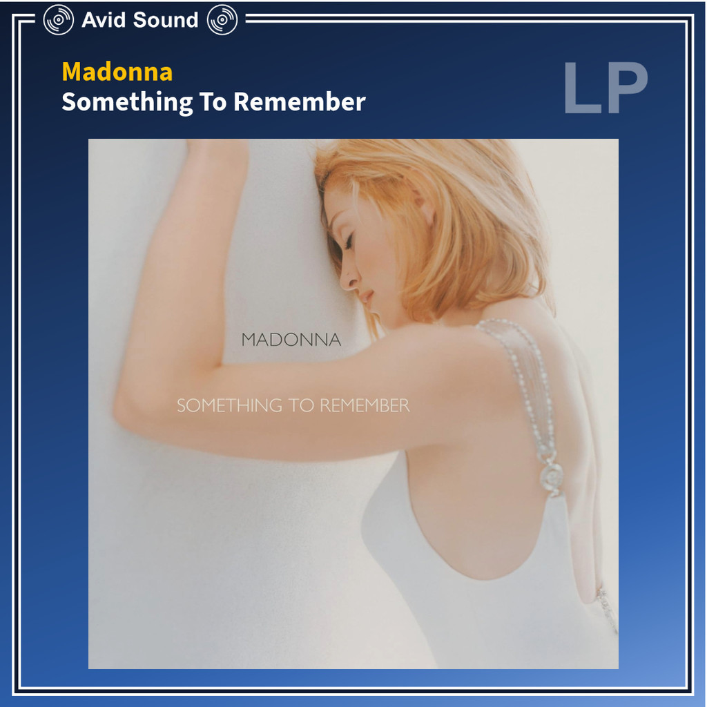 แผ่นเสียง Madonna Something To Remember ซีล Madonna Vinyl LP