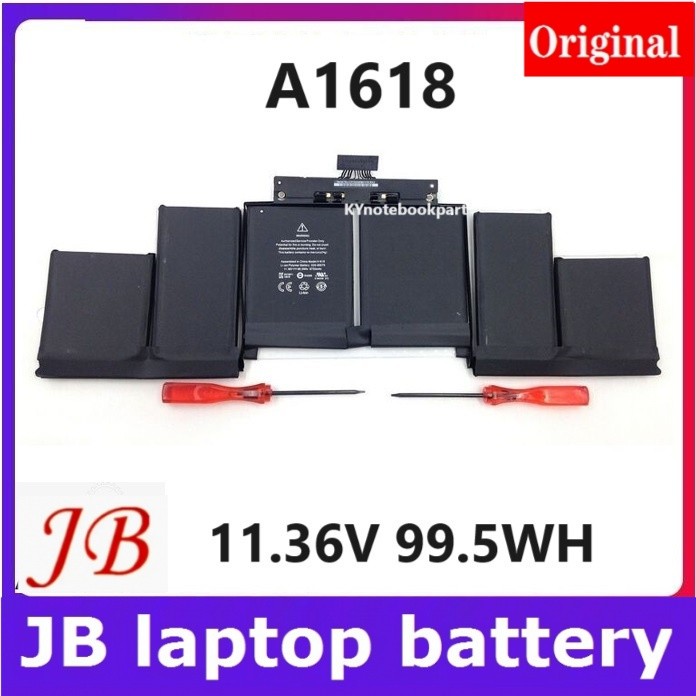 ✿แบตเตอรี่ ของแท้ A1618  A1398 ปี 2015   A1618