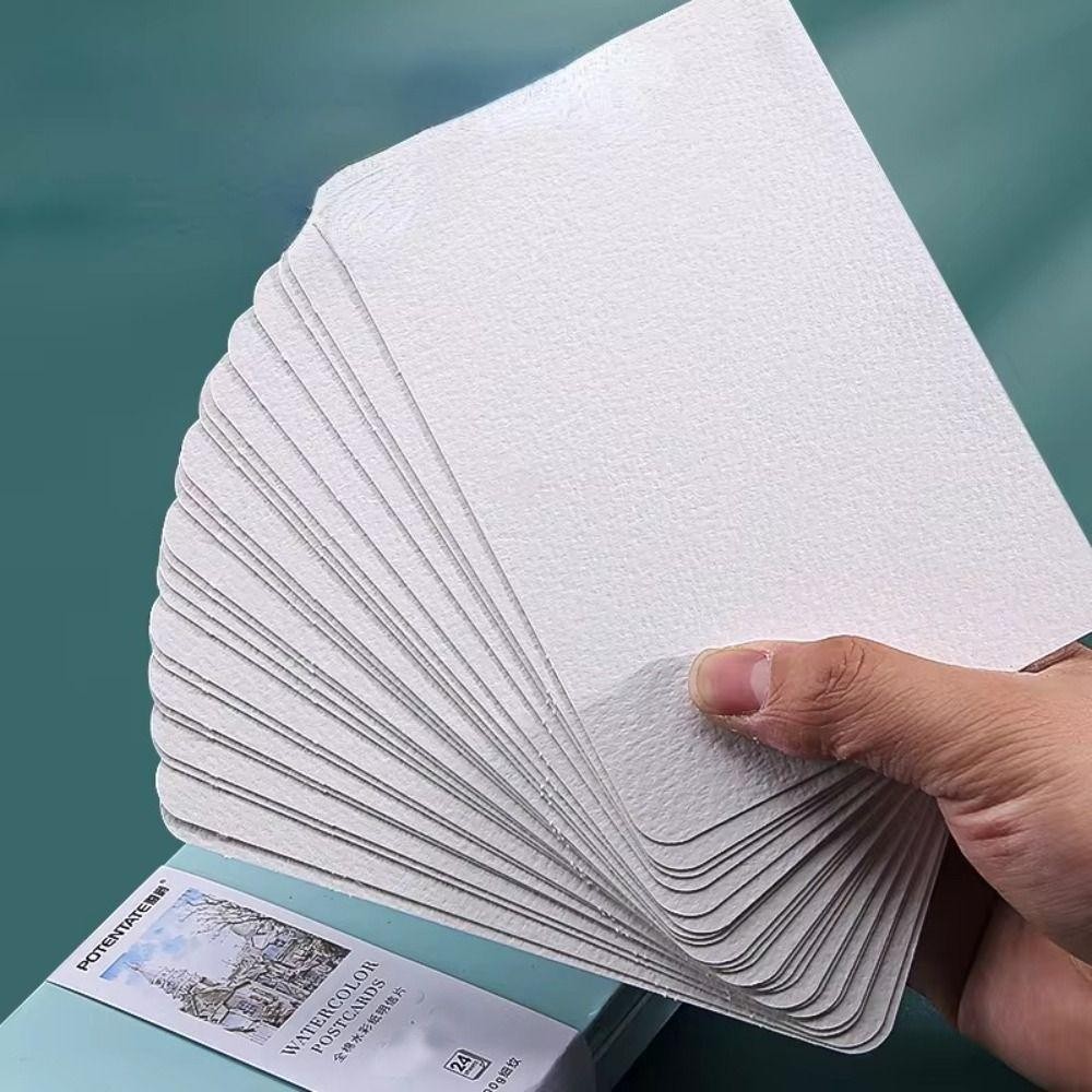 กระดาษสีน้ํา COSSY, A6 หนังสือสีน้ําแบบพกพาหยาบ, Travel Cotton Artist โปสการ์ดกล่องดีบุก ราคา ถูกที่สุด ดีลบีเคเค แกลเลอรีภาพที่ 7