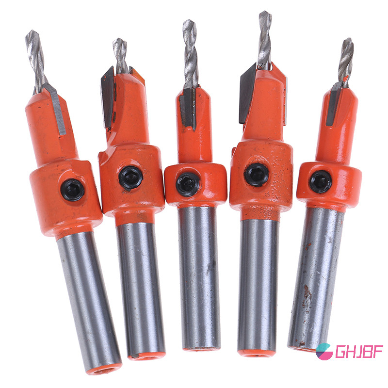 Ghjbf] Countersneck Tank Bit Woodworking Screws Chamfering Wood Hole Drills Bit คอเต่า NSCคนะม