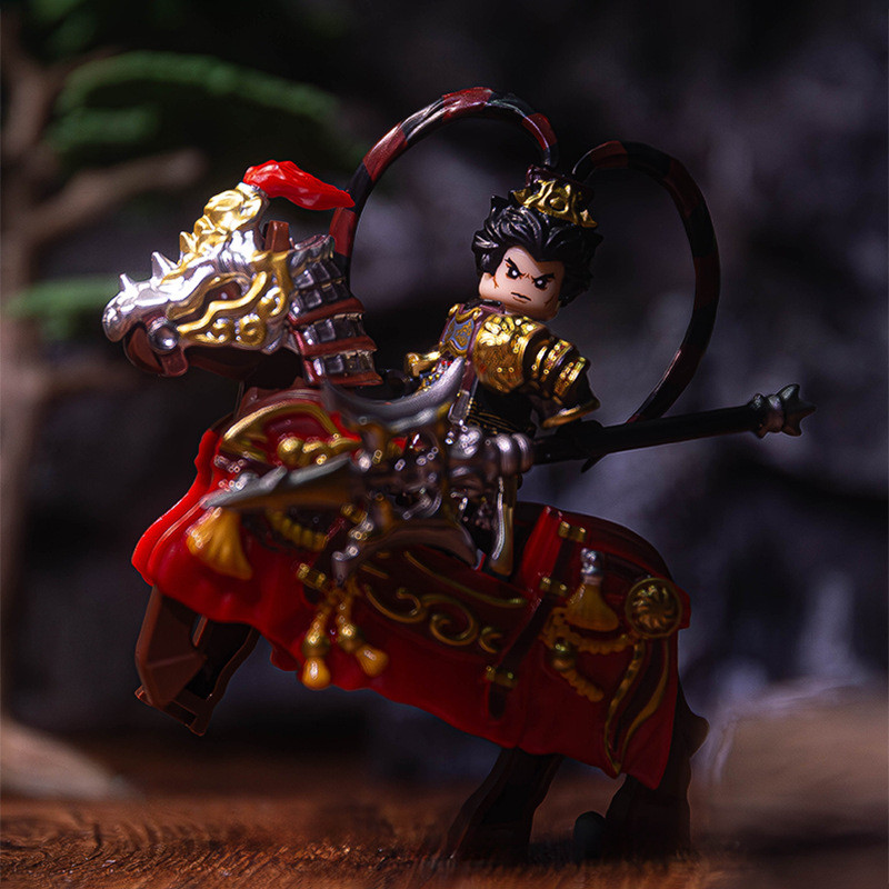 Lu Bu Red Hare อาคารจํากัด Guan Yu mount บล็อก Zhao Yun ตัวเลขของเล่น Minifigures