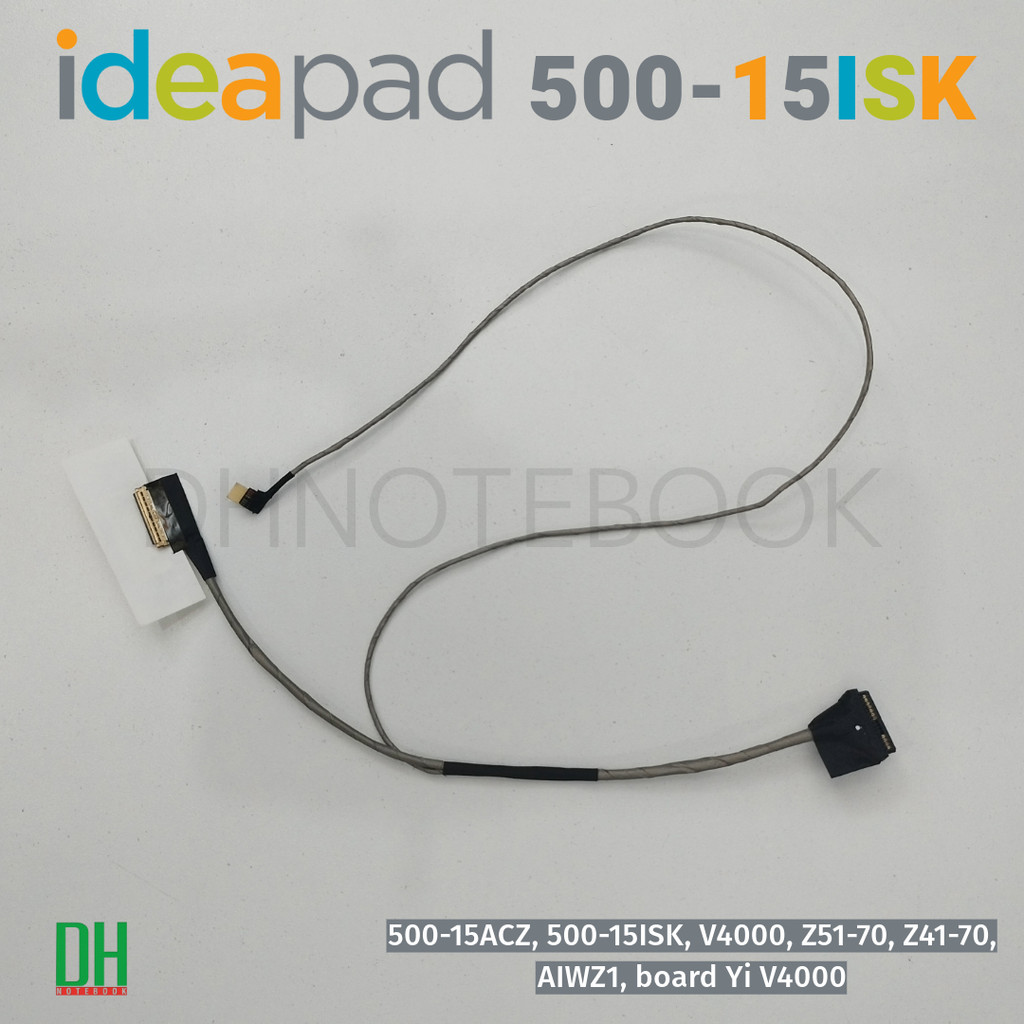 สายแพรจอแล็ปท็อป LCD 30 พิน รองรับ Lenovo 500-15ACZ, 500-15ISK, Z51-70, Z41-70, V4000, AIWZ1 สินค้าใหม่ คุณภาพสูง