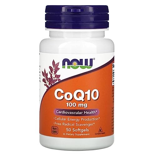Now อาหารเสริม CoQ10 100 มก. - 50 ซอฟท์เจล