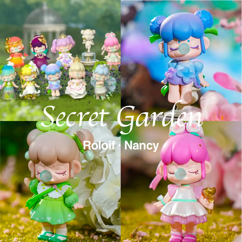 [กล่องสุ่ม พร้อมส่ง] Rolife Nanci Secret Garden Series(ยก Box มี 12 จุ่ม)  จุ่ม Secret Action Figuri