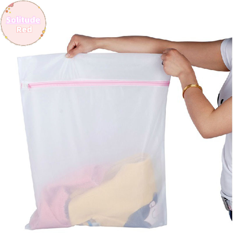 Solitudered 3 ขนาดเสื้อผ้า Aid Bra ถุงเท้าซักรีดเครื่องซักผ้าถุงตาข่ายสุทธิ TH