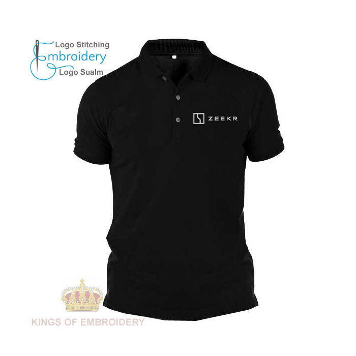 MICROFIBER DRY FIT JERSEY โลโก้ SULAM เย็บปักถักร้อย T เสื้อ ZEEKR EV ไฟฟ้ารถ ZEEKR X 009 SUV ไฟฟ้า Baju BS43