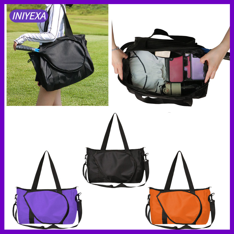 [Iniyexa] Tennis Tote Bag Outdoor Water Resistance Carrying Bag Tennis Racquet Bag