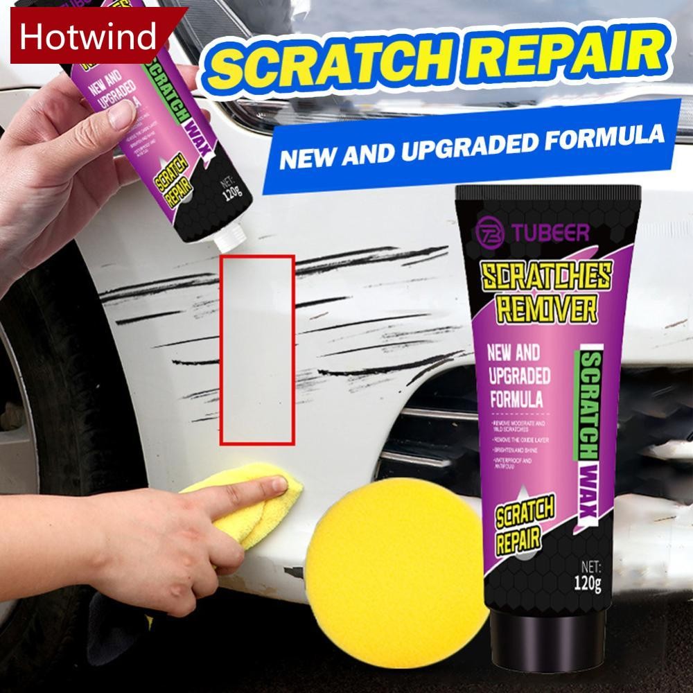 Hotwind 120g รถ Body Repair Scratch สีวาง Scratch Remover ชุด Touch Up เคลือบขัดขี้ผึ้ง Auto รอยขีดข