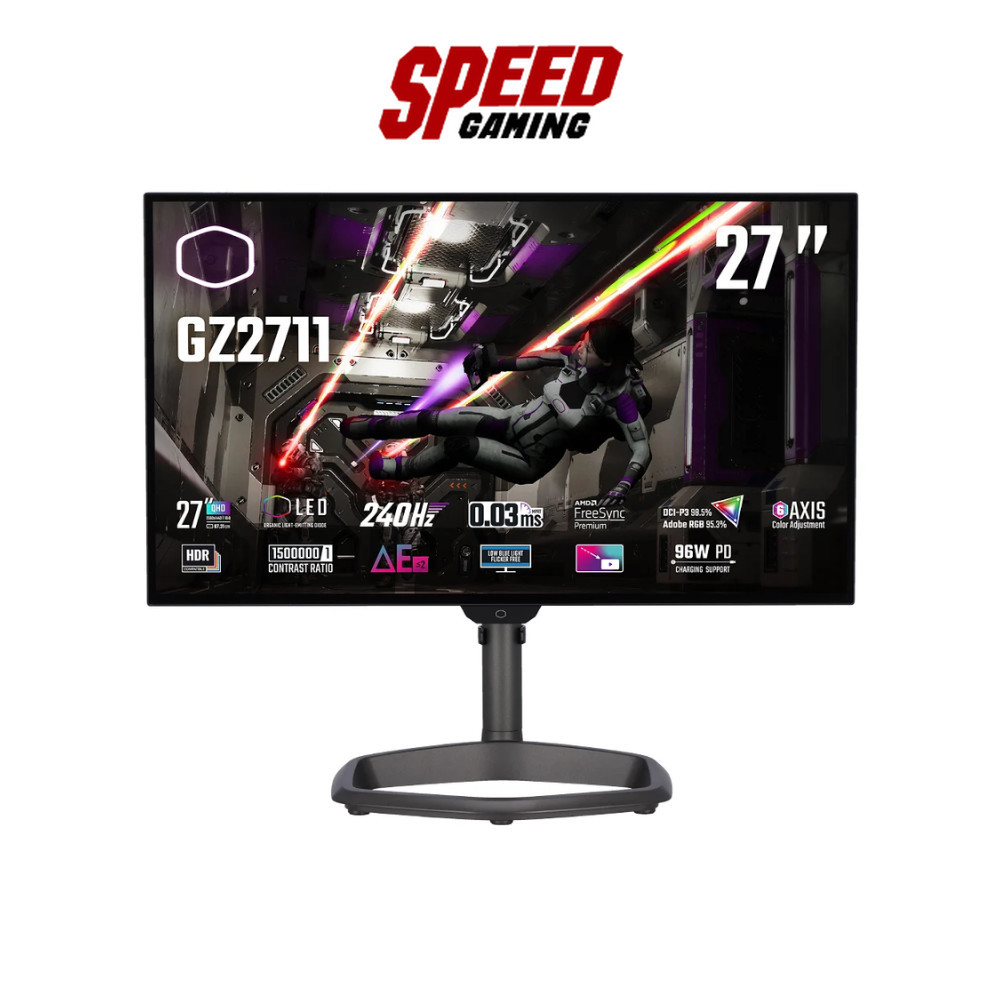 COOLER MASTER (GZ2711) MONITOR(จอมินิเตอร์) 27INCH 2K 240Hz | By Speed Gaming