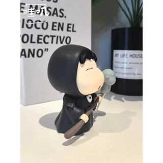 💥จัดส่งจากประเทศไทย💥ฮาโลวีน Crayon Shin chan คอสเพลย์ Ghost Death Action Figure รุ่น Q ตุ๊กตาของขวัญเด็กตกแต่งรถเครื่องประดับของเล่นคอลเลกชันบ้านเค้กตกแต่ง Gacha