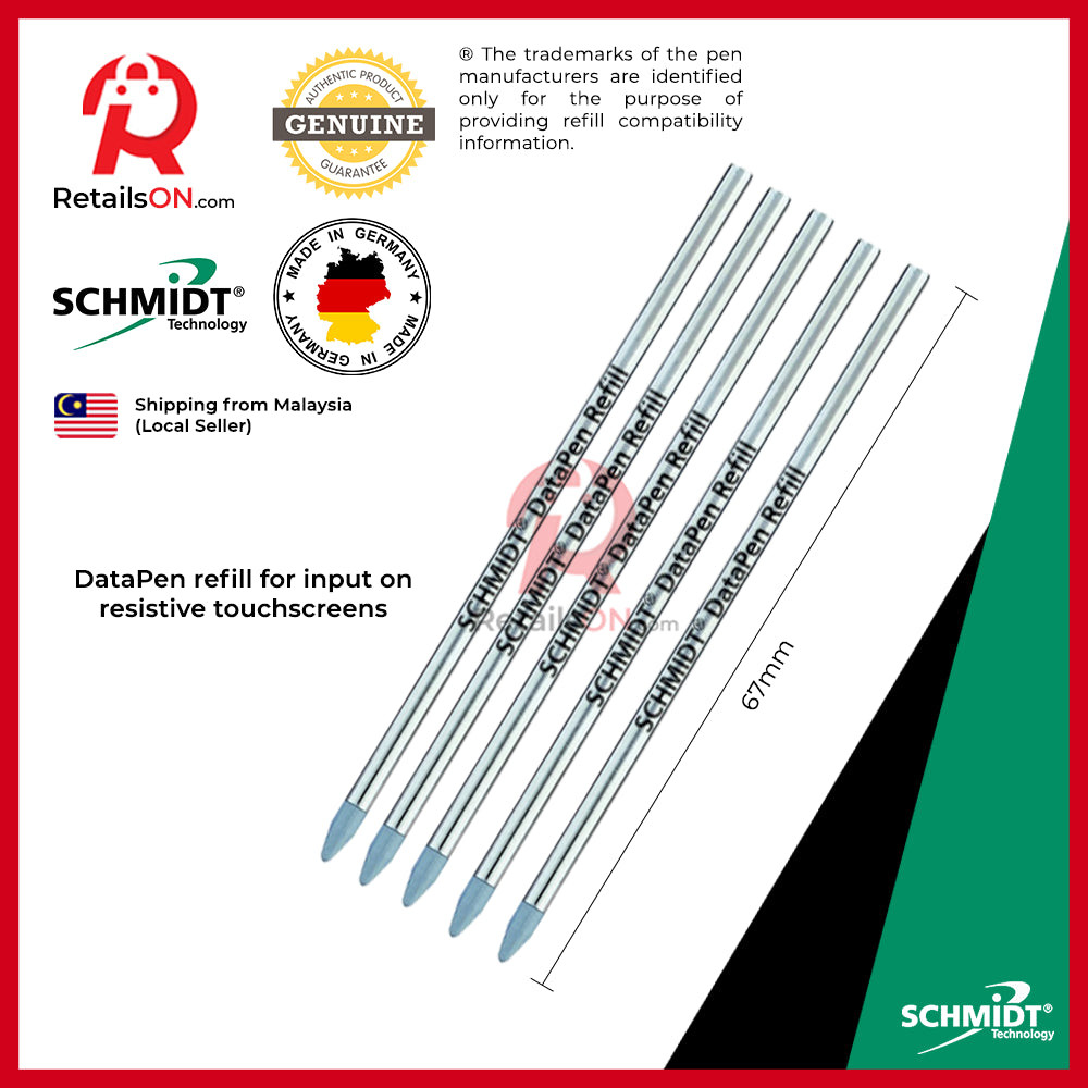 Schmidt Refill DataPen D1 สําหรับปากกาลูกลื่น [1 แพ็ค 5 ชิ้น] [ขายปลีก]