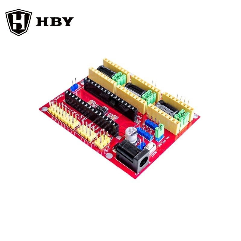 ใหม่ CNC Shield V4 เครื่องแกะสลัก / เครื่องพิมพ์ 3D / บอร์ดขยายไดรเวอร์ A4988 สำหรับชุด DIY Arduino ราคา ถูกที่สุด ดีลบีเคเค แกลเลอรีภาพที่ 2
