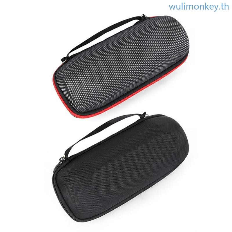 Wu กระเป๋าป้องกันลําโพงที่รองรับบลูทูธสําหรับ JBL Charge 5 กันกระแทกพกพา