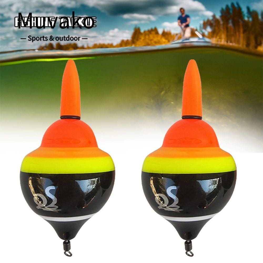 Muvako Fishing gyro type Float, Sea Fishing Tackle Fishing Buoy Float, 2024 gyro type Red/Green Ligh