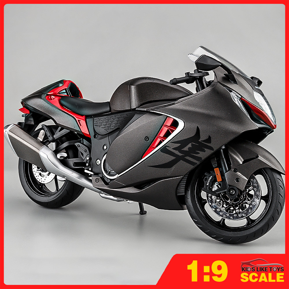 Klt 1:9 SUZUKI HAYABUSA รถจักรยานยนต์ Diecast รุ่นรถโลหะผสมรถของเล่นคอลเลกชันสําหรับเด็กเด็กผู้หญิง