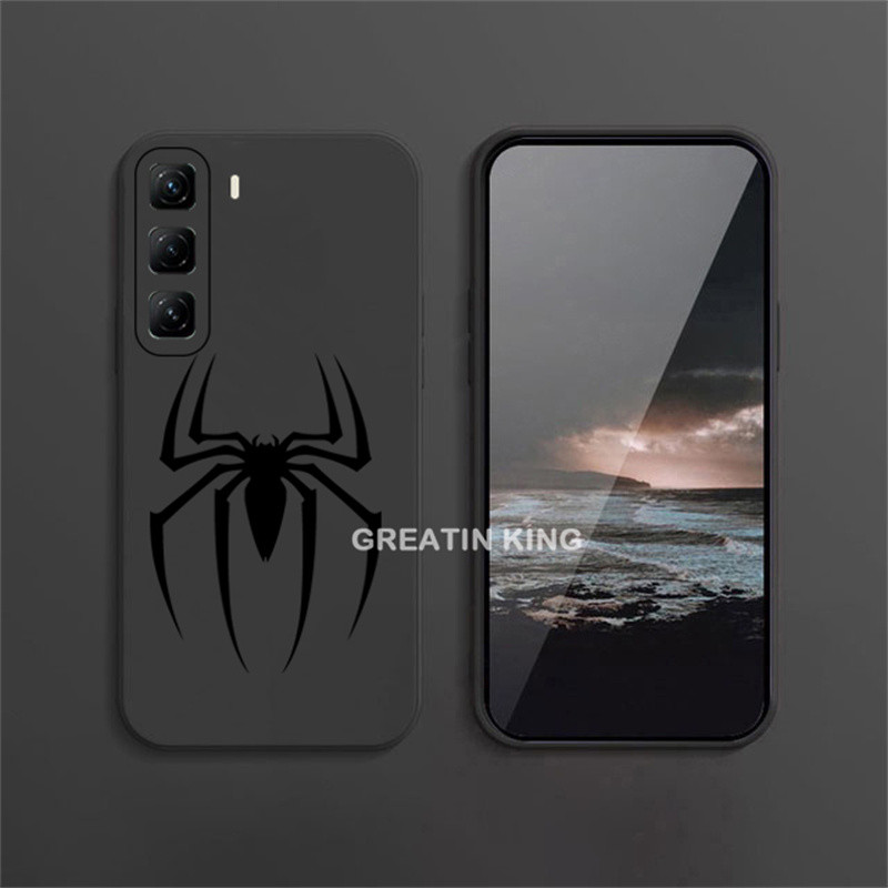 แฟชั่น Cool สําหรับ Infinix Hot 50 4G X6882 5G X6720 กรณีการ์ตูน Spider รูปแบบฝาครอบป้องกัน