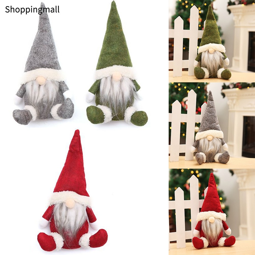 [BETL]คริสต์มาส Faceless GNOME ตุ๊กตาซานต้าตกแต่งคริสต์มาสของเล่นตกแต่งโต๊ะ