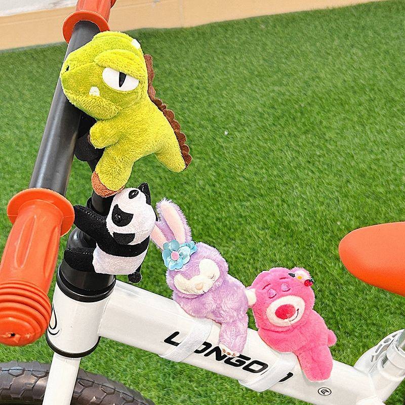Bicycle Accessories Doll Pendant Cute Cartoon Road Bike Mountain Bike Decoration Doll Riding Handle 