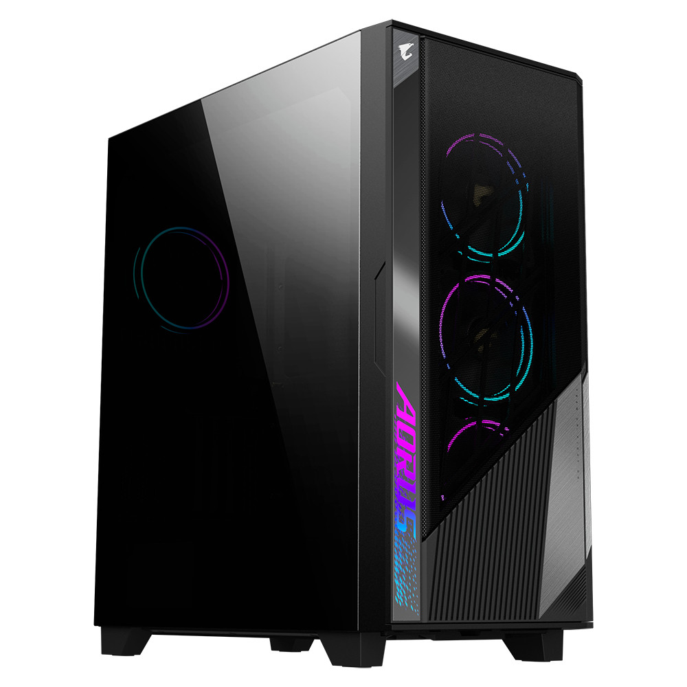 CASE GIGABYTE AORUS C500 GLASS (GB-AC500G ST) Mid Tower เคสคอมพิวเตอร์