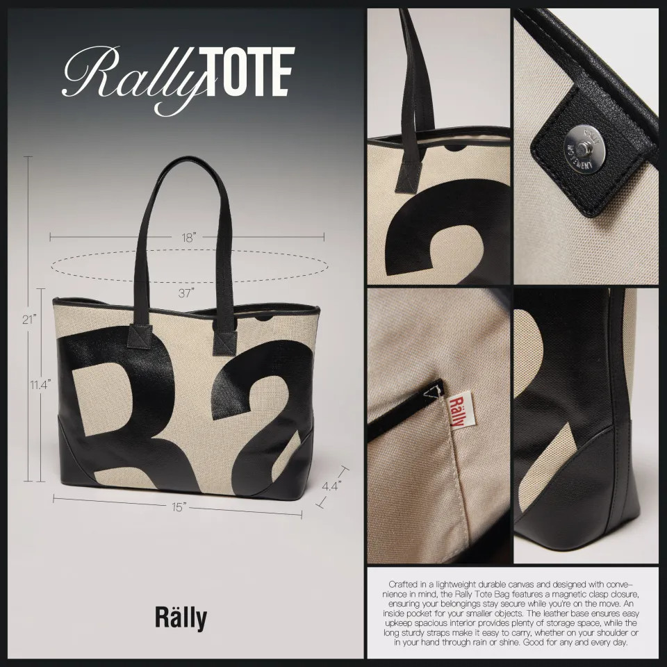 Evertoner Rally Tote Bag 1:1 กระเป๋าสะพายความจุขนาดใหญ่