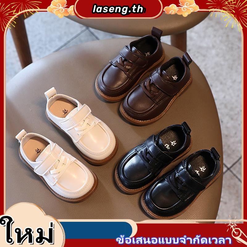 รองเท้าลําลองพื้นรองเท้าทรงแบนแฟชั่นสําหรับเด็ก