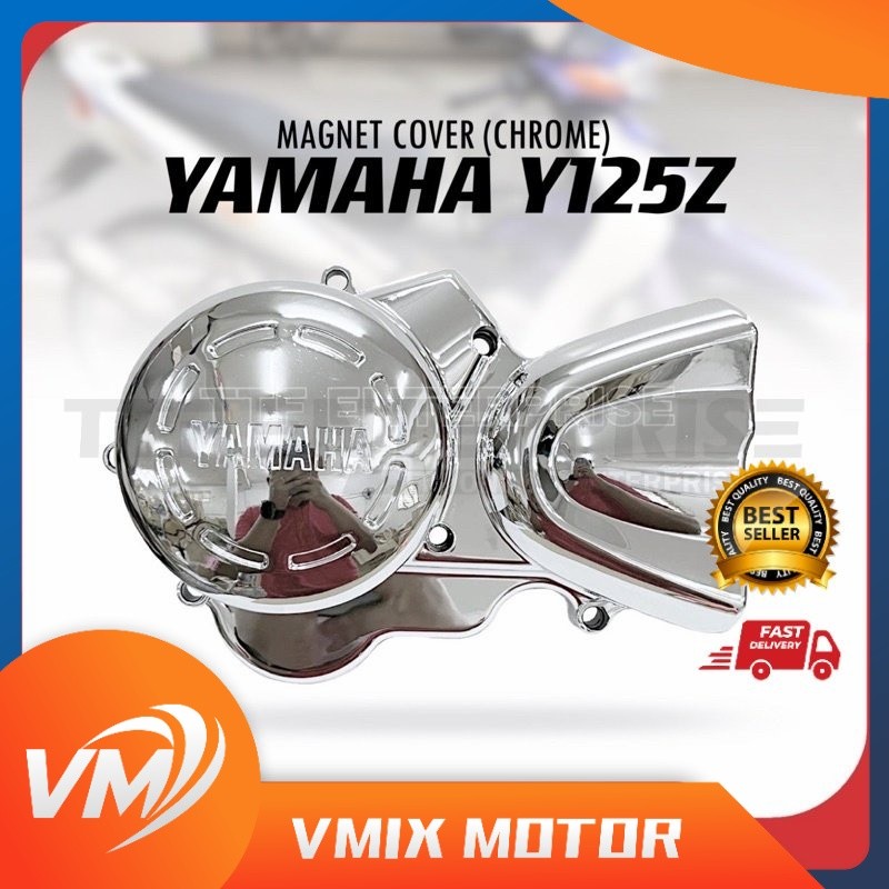 YAMAHA Y125Z / Y125ZR MAGNET COVER (CHROME) Y125 Y125Z Y125ZR
